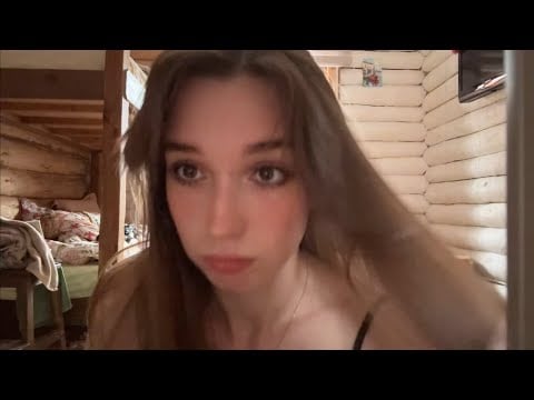 ASMR✨Болтаю и делаю прическу 