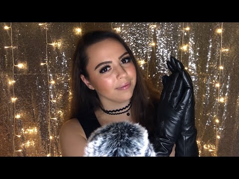 ASMR Leather Sounds | gloves + shirt + jacket 🖤