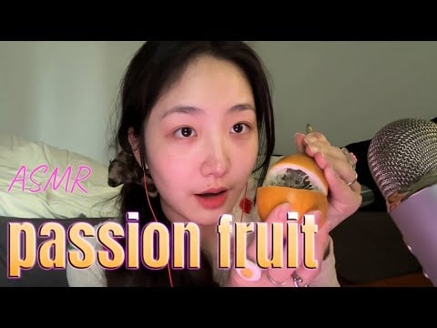 ”KC Sleeping Aid” Eat passion fruit ✨ Fun and good sleep 🌙💤#acmp#asmr