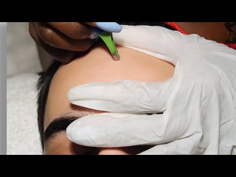 {ASMR} Tweezing Ingrown Face Hair 💆🏽