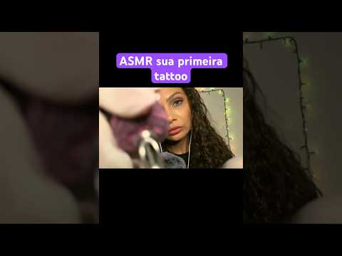 ASMR FAST SUA PRIMEIRA TATTOO   #roleplay #sonsdeboca #asmrtriggers #asmr