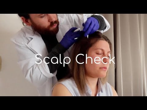 School Nurse Scalp Check, Inspection & Treatment - Real Person ASMR