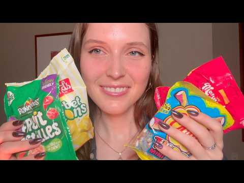 ASMR Trying British Sweets 🇬🇧