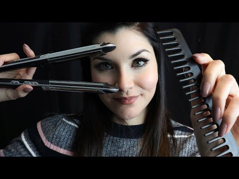 ASMR Peino y Plancho Tu Cabello | ASMR daydream