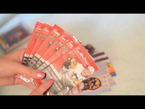 ASMR Opening 6 Tim Hortons NHL Card Packs, Hockey Talk | Verde Nutrition