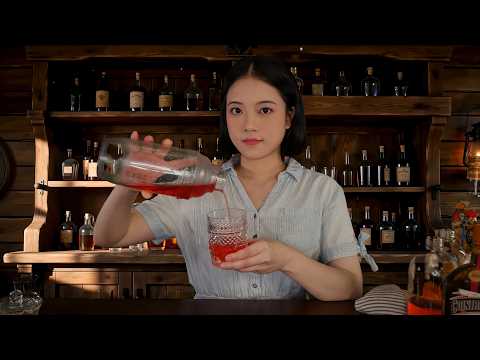 [ASMR]Escape the Heat 🧊  5 Cooling Special Drinks at the Summer Tavern