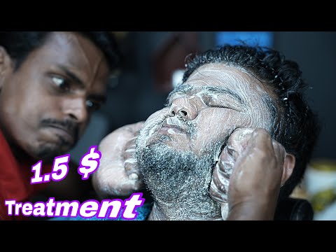 I Tried 1.5 $ Face Treatment With ASMR Activity | Including Neck Crack | Facial Treatment ASMR