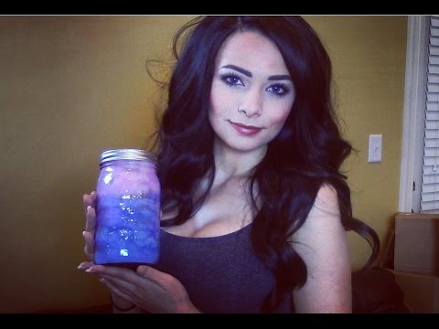 ASMR Galaxy Jar Tutorial (Soft Spoken, Nail Tapping)