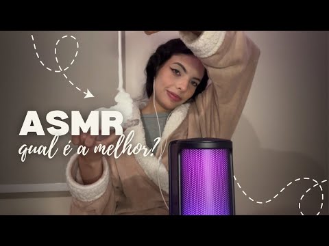 ASMR| SONS DE ESPUMAS, qual é a melhor? 🫧