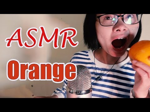 ASMR Viet nam Tapping, Scratch, Kiss Orange | Quả Cam | ASMR Huyen