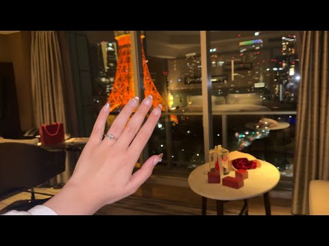 ASMR in the Hotel He Proposed 🕊️💍