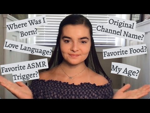 ASMR 50 Trivia Questions About Me!