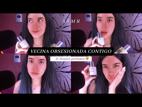 ROLEPLAY | Vecina obsesionada contigo | Ft. @dossierperfumes  🧡 | Andrea ASMR 🦋
