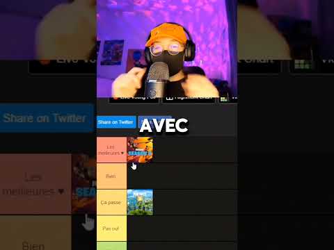 ASMR TIER-LIST DES SAISONS SUR FORTNITE CHAPITRE 2 #asmr #fortnite #gaming #asmrfrançais #asmrsounds