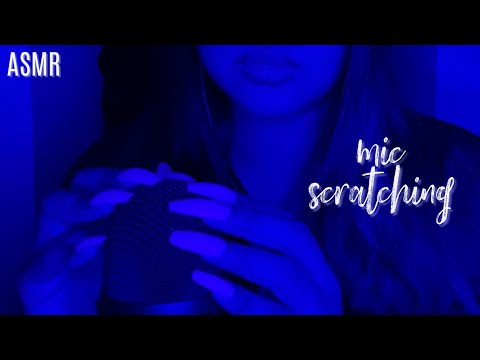 ASMR Mic Scratching with Long Nails(No Talking)