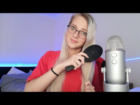 ASMR | Relaxing Hair Brushing | Hair Sounds (Patreon Video)