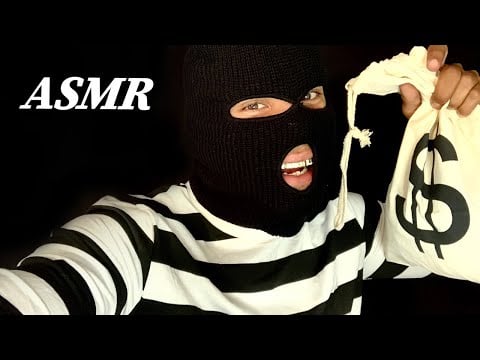 ASMR, but a thief sells you TINGLY items