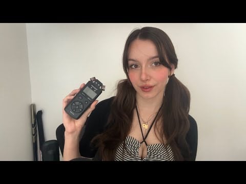 French Whispers on the Tascam ASMR