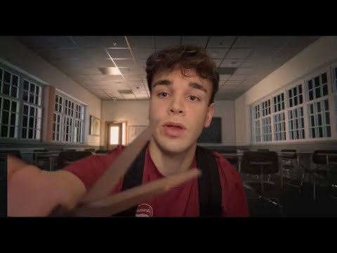 ASMR Boy in the Back of The Class plays with Your Hair