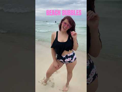 Public Bubble Gum Bubbles at the Beach #bubblegum #public #asmrsounds