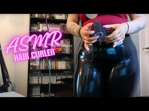 ASMR Hair curler scratching sounds for sleep