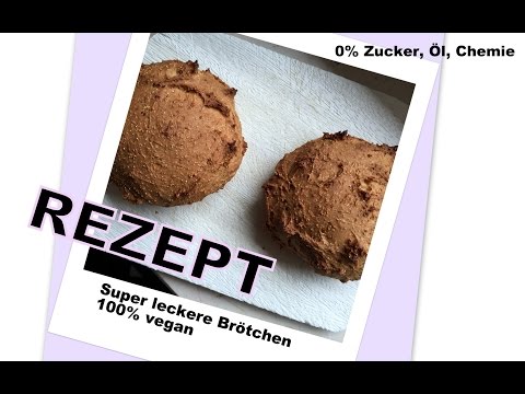 GESUNDE BRÖTCHEN REZEPT | VEGAN | HCLF geeignet