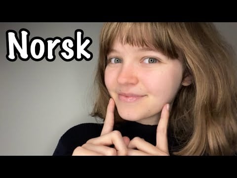 囁き声ASMR - ノルウェー語のトリガーワード | ハンドムーブ