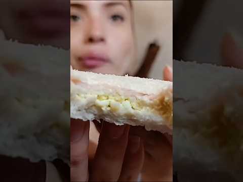 asmr almuerzan conmigo sanguchitos de miga #asmrvideo #mukbang #asmrcommunity