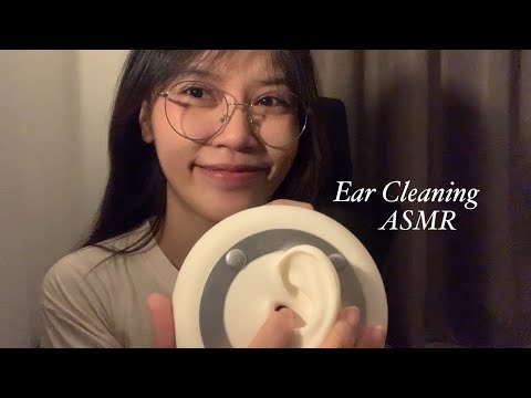 ASMR Ear Cleaning with fingers 👂👈  ทำความสะอาดหู ~