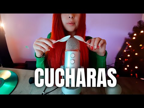 ASMR Super Intenso con CUCHARAS para DERRETIR TU CEREBRO  🔥🥄