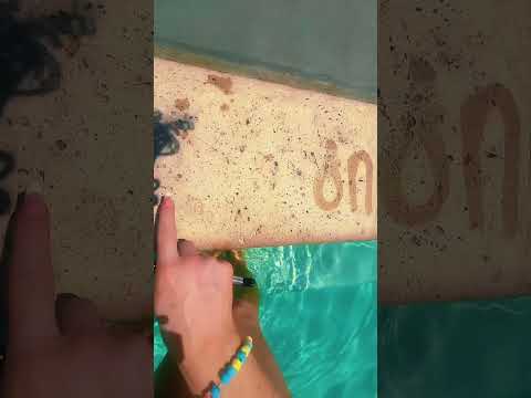 alphabet asmr backwards #asmr #lofiasmr #poolasmr #relaxandplay #asmrgame