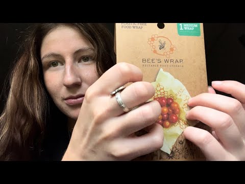 BEESWAX wrap ASMR|| Crunchy and sticky ASMR