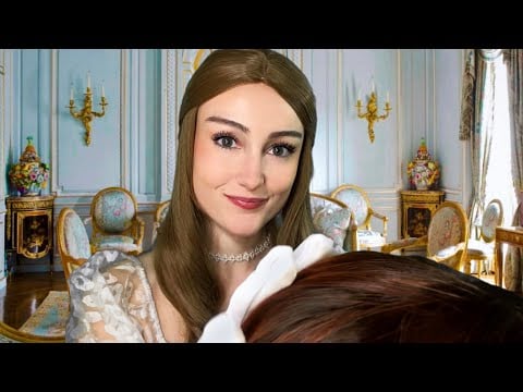 ASMR Bridgerton Roleplay 🐝 Brushing Your Hair Before the Ball
