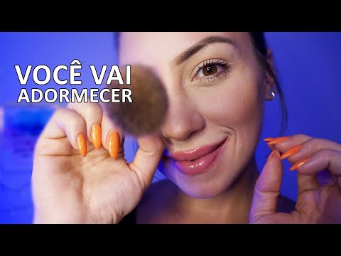 ASMR: VOCÊ VAI ADORMECER NESTE VÍDEO com CAMERA BRUSHING