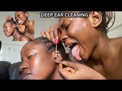 Asmr Ear Cleaning For Sleep And Relaxation, Japanese Head Spa Massage, Ear cleaning, Ear eating 