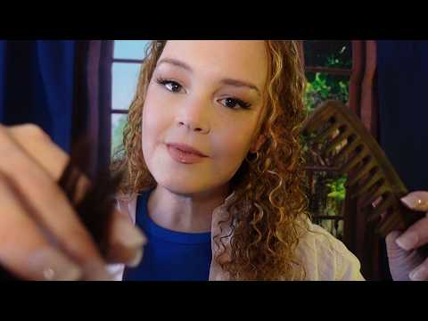 ASMR Scalp Spa Ritual 💫 Soft Spoken Hair Brushing & Washing to Melt Stress Away