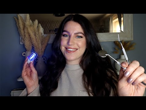 ASMR | Dentist Roleplay 🦷 (Cleaning & Whitening)