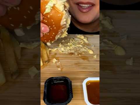 McDonald’s Big Mac #shorts #asmr #asmreating #mcdonalds