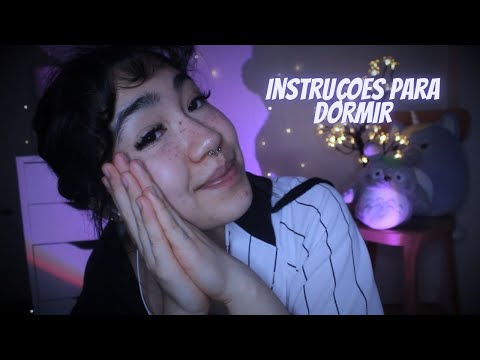 ASMR | Siga Minhas Instruções de OLHOS FECHADOS (triggers auditivos, sons de MÃO, BOCA e INAUDIVEL)