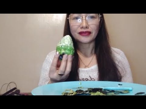 NO CHEWING/ONE TIME BITE AVOCADO CHALLENGE :Life in America #mukbang #challenge #everyone 