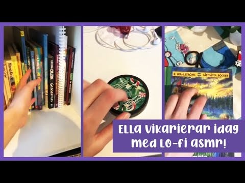 ASMR - Ella ger er härlig Lo-Fi ASMR!! (Vickar för mig)
