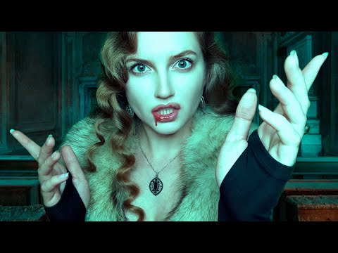 АСМР Массаж Шеи и Плеч от Вампира • ASMR Vampire Neck and Shoulder Massage