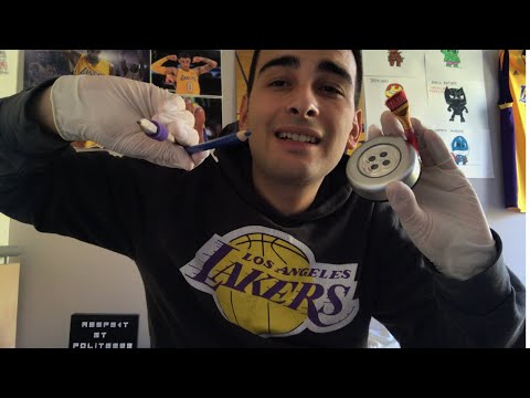 ASMR Test du toucher 🌘