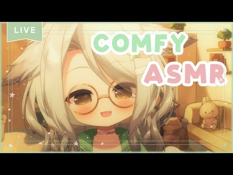 ꒰ LIVE ꒱ Comfy ASMR for relax ~ loli whispers, cleaning your brain, mouth sounds