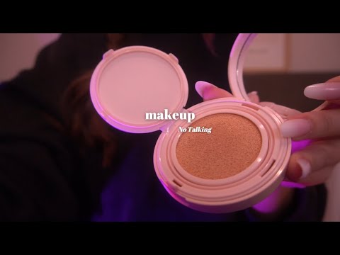 ASMR | Doing YOUR Winter Makeup (No Talking) 🎄