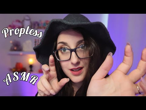 Propless ASMR (mouth sounds, hand movements) 👌