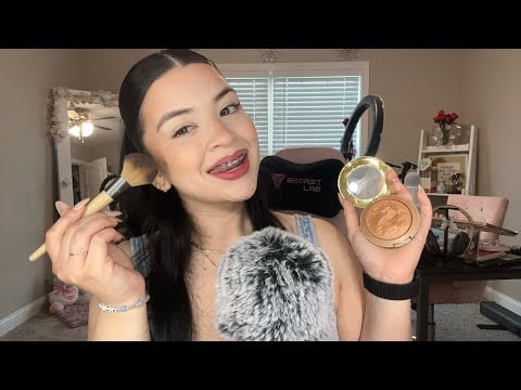 ASMR get ready with me 🫶🏻 lots of chatting 