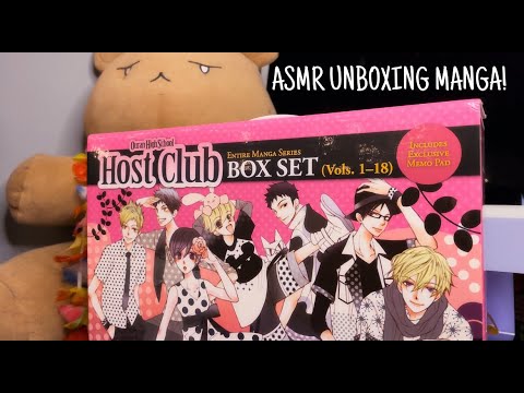 ASMR Unboxing Ouran Host Club Manga! (Box Set)