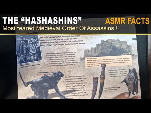The "Hashashins" - The Deadliest Medieval Order Of Assassins | ASMR whispered facts