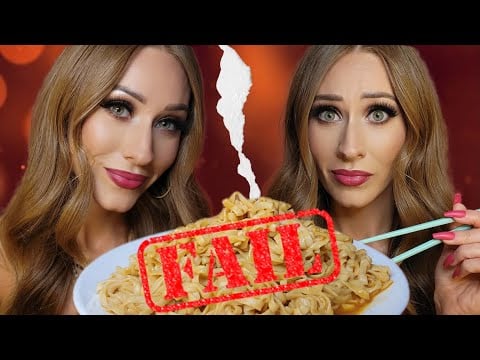 ASMR | 5th *Twelve Days Of Mukbang* Spicy Noodles *FAIL* 😅🥵